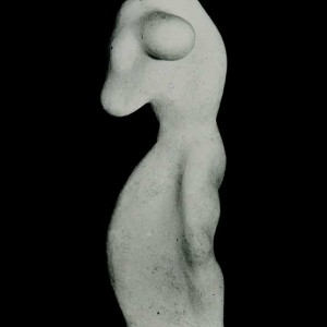 Cristo con la Croce -Gesso - 1970