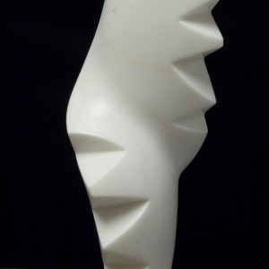 Indented ashlar - No. 5 - Carrara white marble - 1994