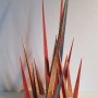 Composizione dinamica - Legno dorato e colorato - 2013