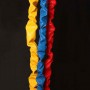 Plastic deformations No 2 - Spray-painted PVC tubes - 2009