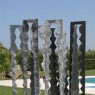 Installazione 1 - Lamiera texturizzata - 2003