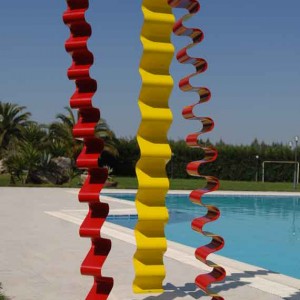Installazione 1 - Lamiera verniciata - 2002
