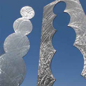 Installazione 6 - Lamiera texturizzata - 2003