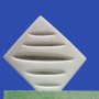 Mouldings No. 6 - Carrara white marble - 1992
