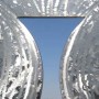 Empirical - Formal structures (detail No 1) - Texturized galvanized steel - 2003