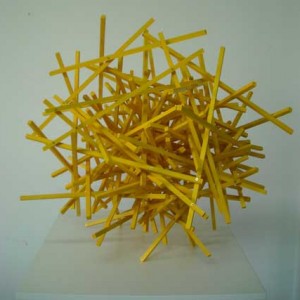 Sfera - Legno colorato - 2016