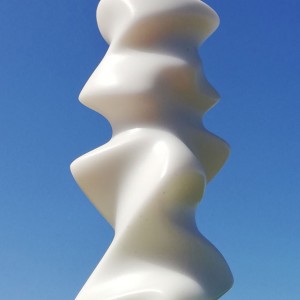 Bugnato 3 - Marmo bianco di Carrara - 1993